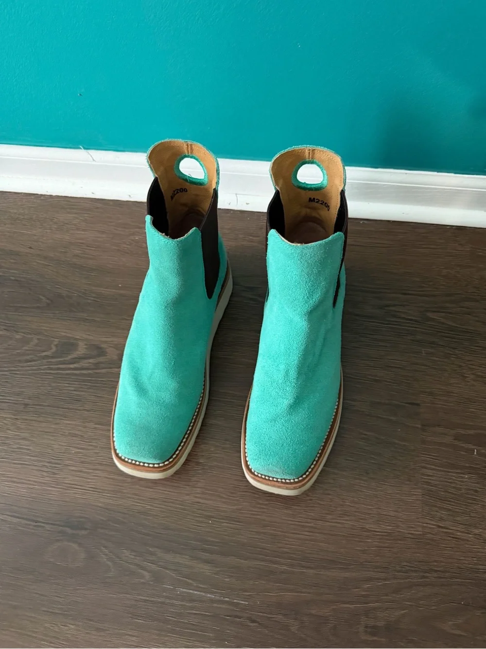 Macie Bean women’s suede swedges